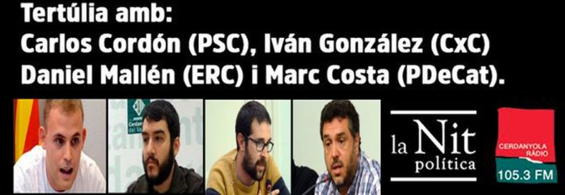 Els grups que han tingut responsabilitats de govern i el principal grup de l'oposició debaten sobre la situació política local