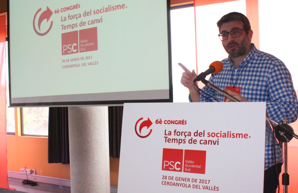 Marc Mellado nou secretari d'Organització del PSC del Vallès Occidental Sud
