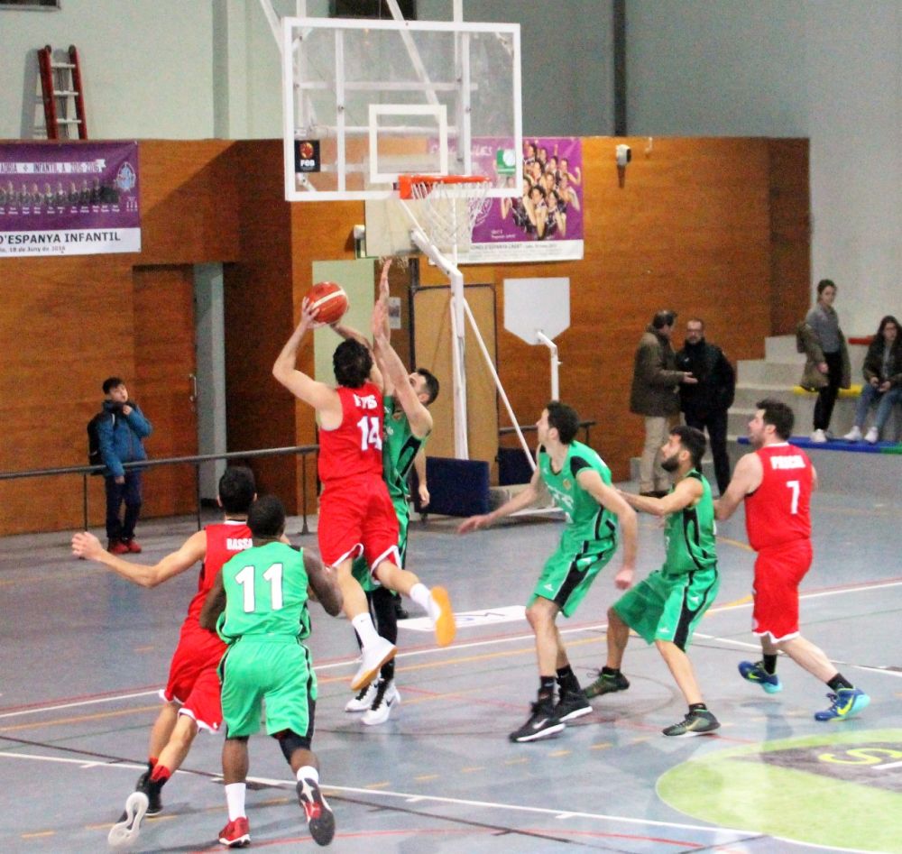 El Cerdanyola al Dia cau de forma contundent a la complicada pista del UBSA (96-60)