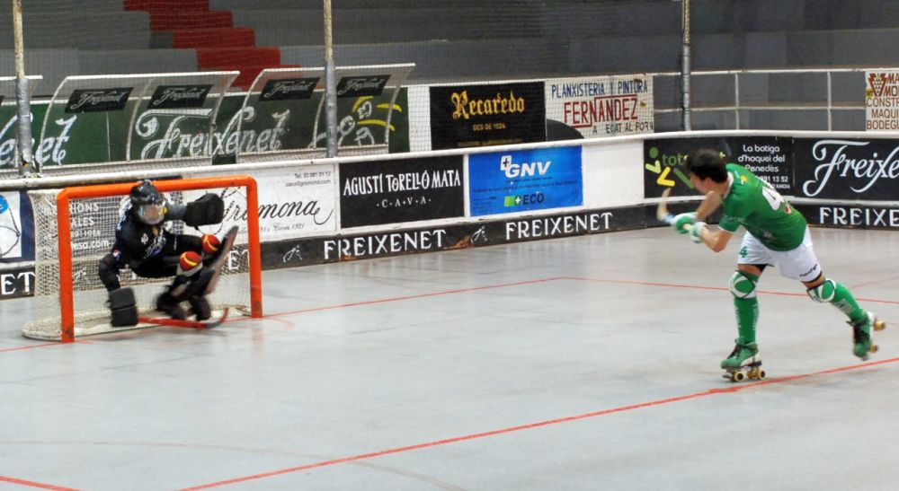 El Cerdanyola CH  aguanta una part a Sant Sadurní i cau 6 a 3 davant el líder