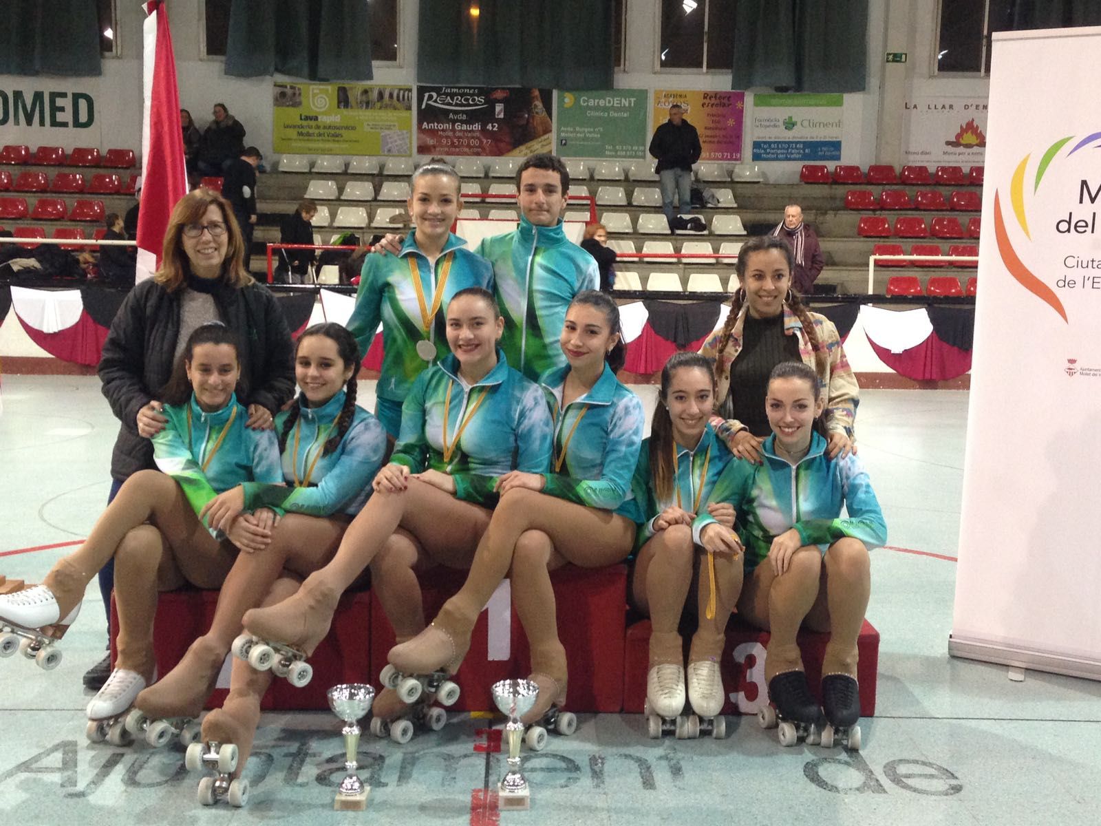 El CPACV classifica 13 participants per al  Campionat de Catalunya de figures obligatòries