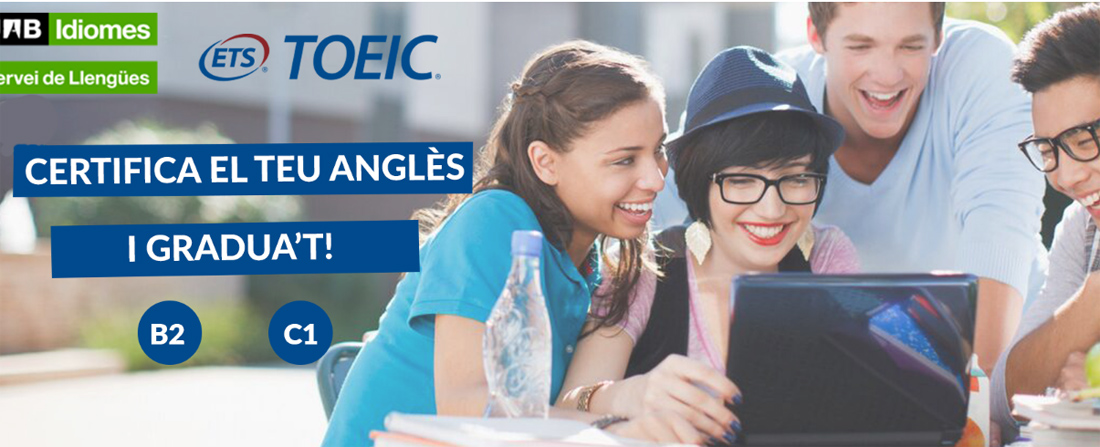L'examen oficial d'anglès TOEIC es podrà fer a la UAB