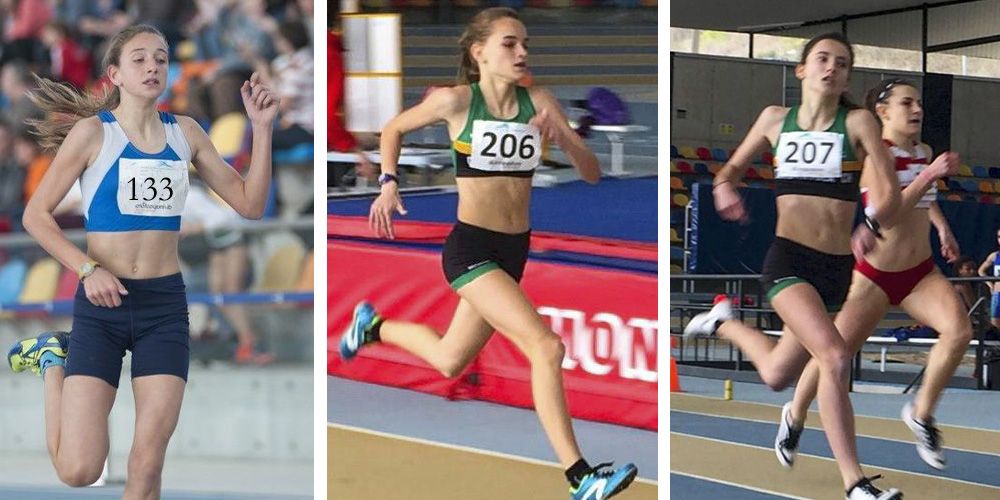Els atletes de Cerdanyola llueixen al Campionat de Catalunya a pista coberta