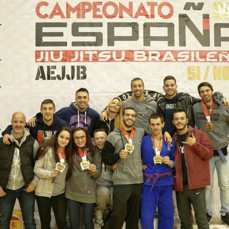 El Cerdanyola Fight Club aconsegueix sis medalles al Campionat d'Espanya de Jiu Jitsu Brasiler
