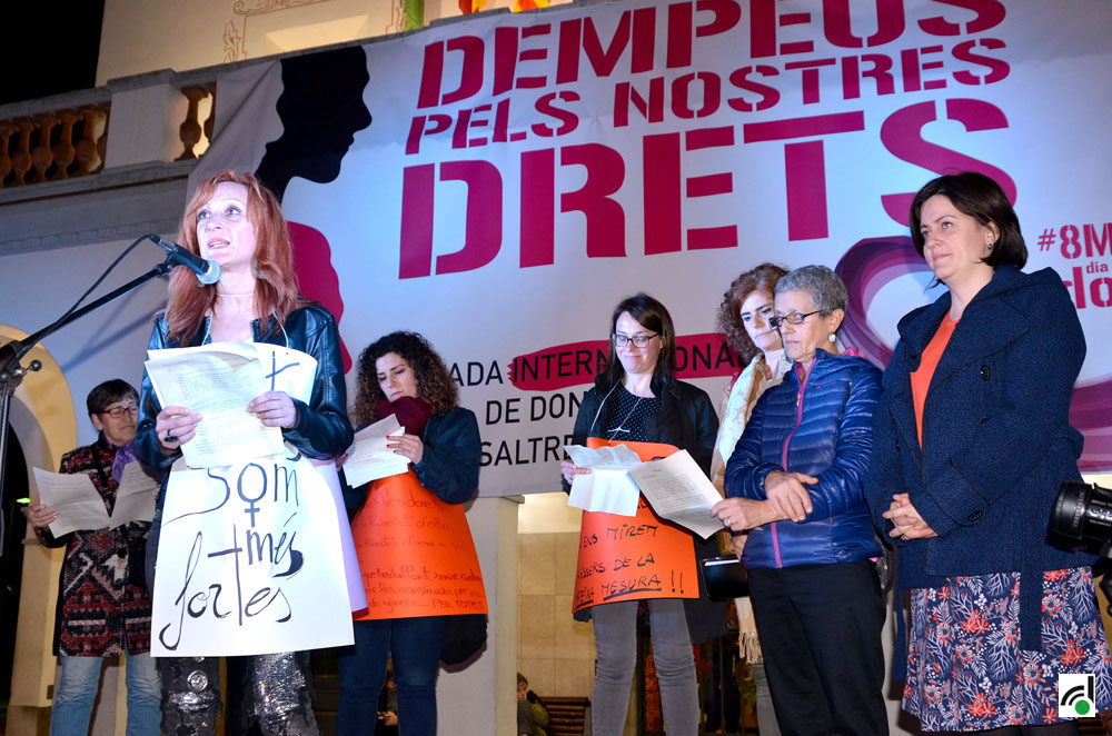 Les dones de Cerdanyola: "només amb la lluita es pot guanyar"