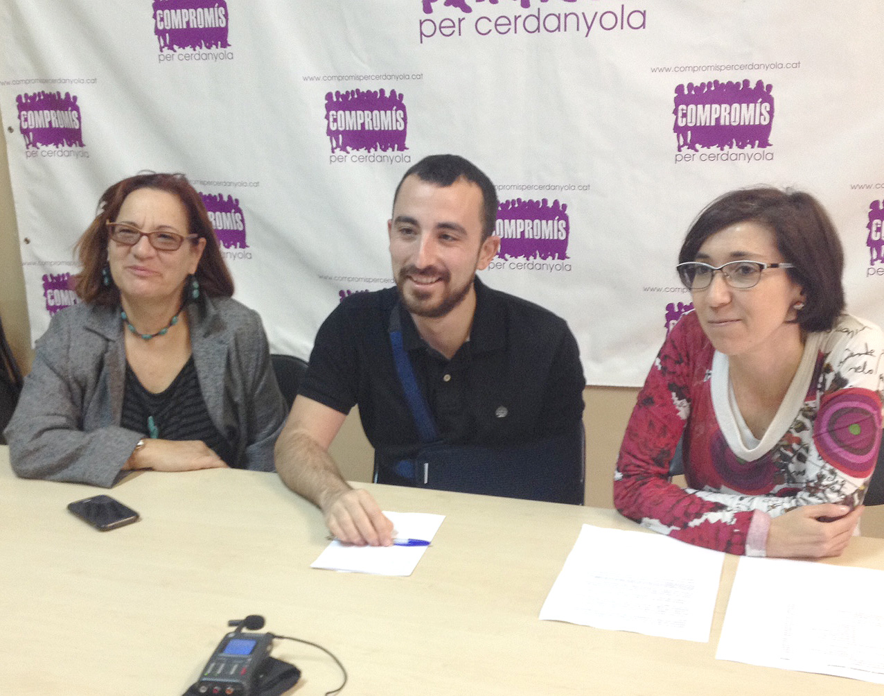 Compromís per Cerdanyola ret comptes del seu pressupost del 2016