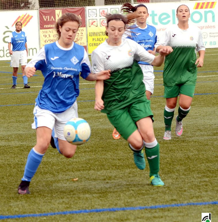 El Cerdanyola FC femení vol lluitar per la segona plaça del grup