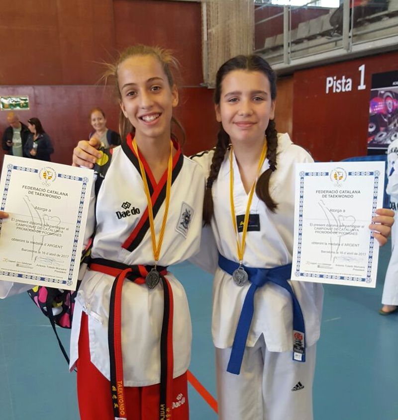 Dues medalles de plata per al Lee Young Cerdanyola en el Campionat de Catalunya de promoció