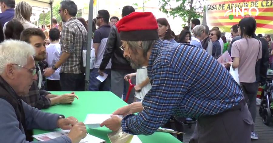 Dia d'autors i lectors, de creadors i degustadors de paraules