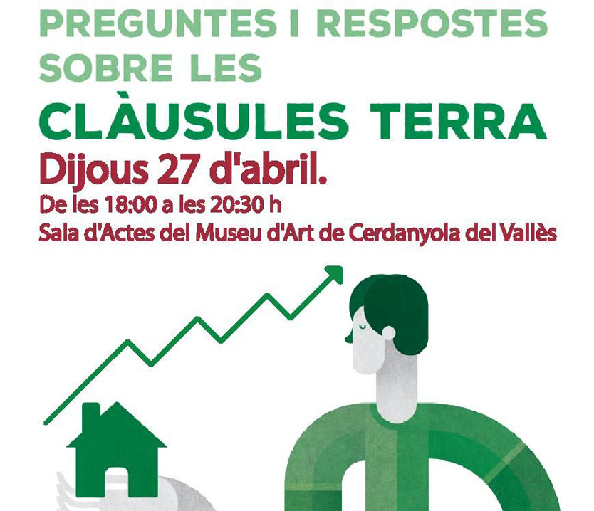Xerrada informativa sobre les clàusules terra de les hipoteques
