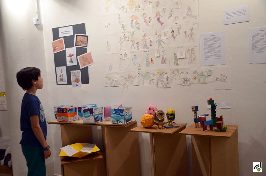Els alumnes del Tallers de Plàstica Infantil exposen a l'Ateneu