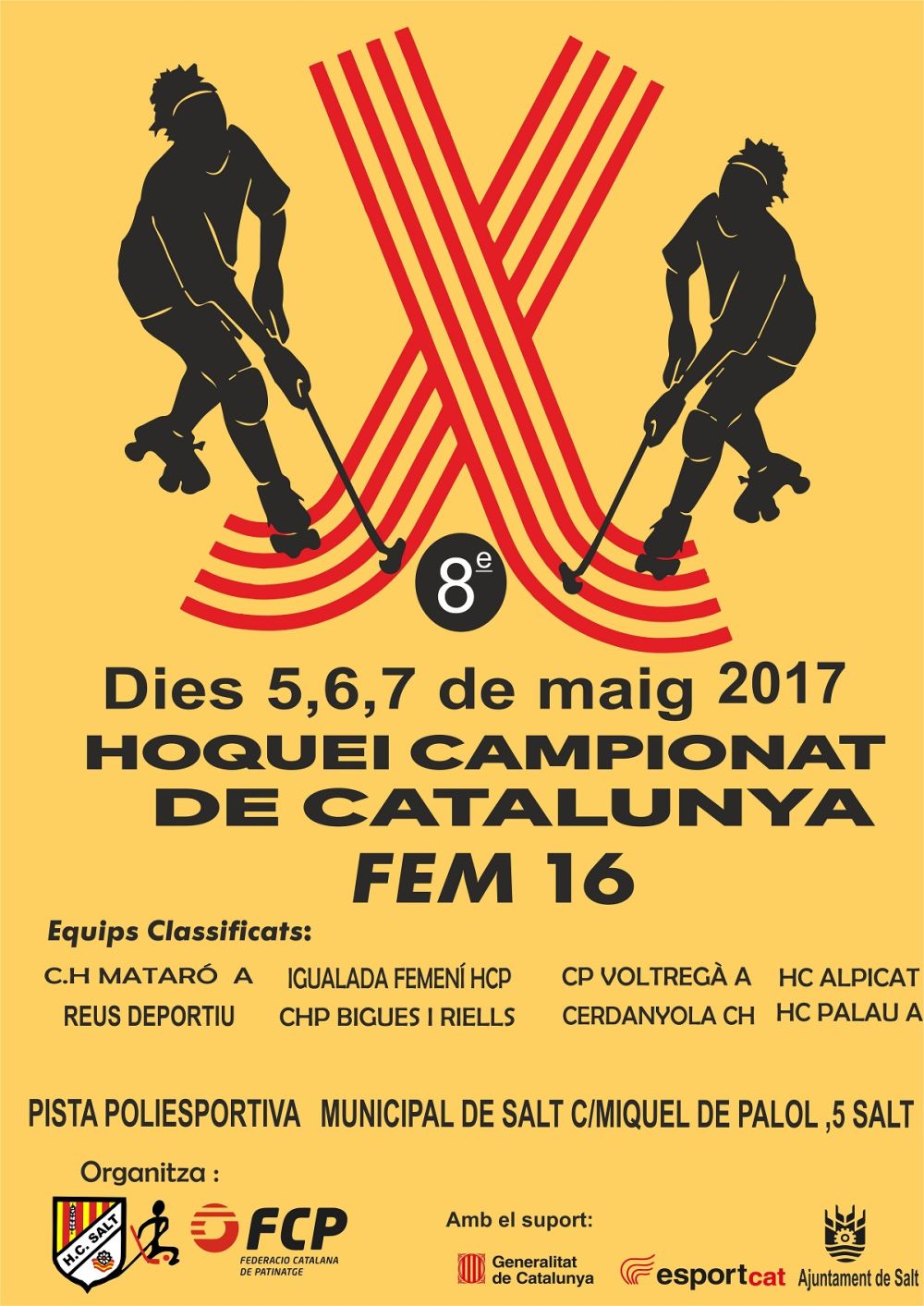 Salt acull el  Campionat de Catalunya Fem 16 amb la presència del Cerdanyola CH