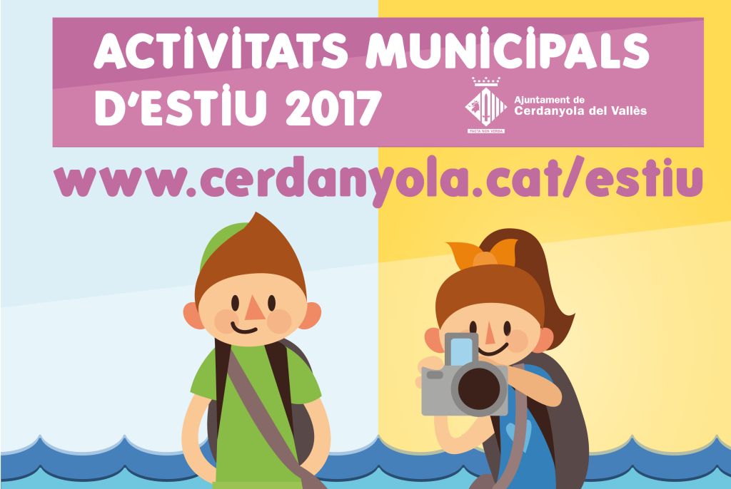 Els serveis municipals ofereixen un ampli ventall d'activitats per gaudir l'estiu