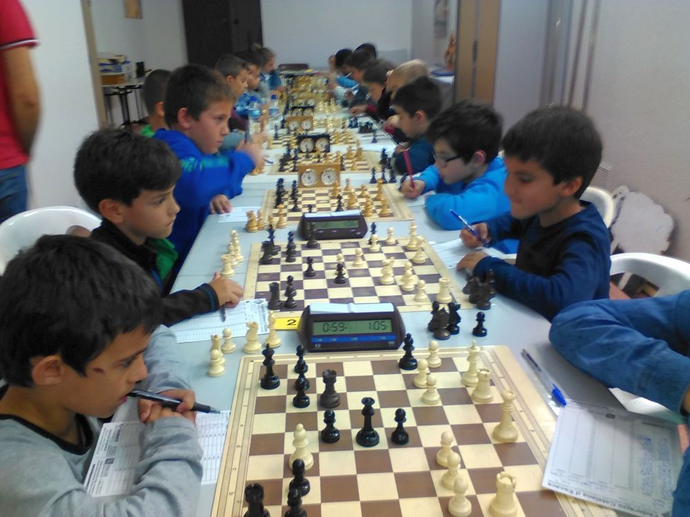 L'equip sub 12 del Club  Penya d'Escacs de Cerdanyola cinquè a la Final a 8 de la Lliga Catalana