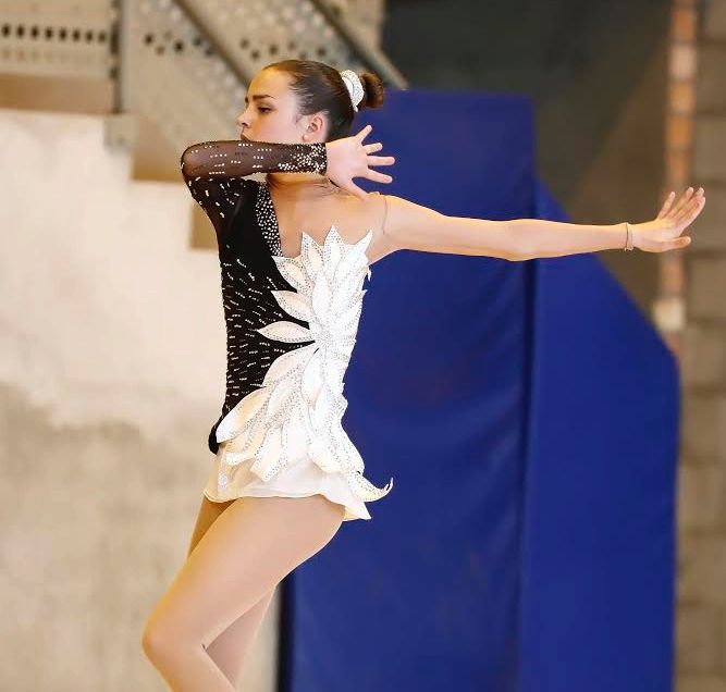 Olga Fernández Zurita es classifica per al Campionat d'Espanya de patinatge artístic