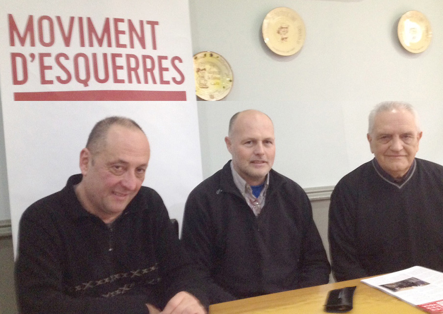 MES acusa ERC d'excloure'ls de les converses sobre la moció de censura