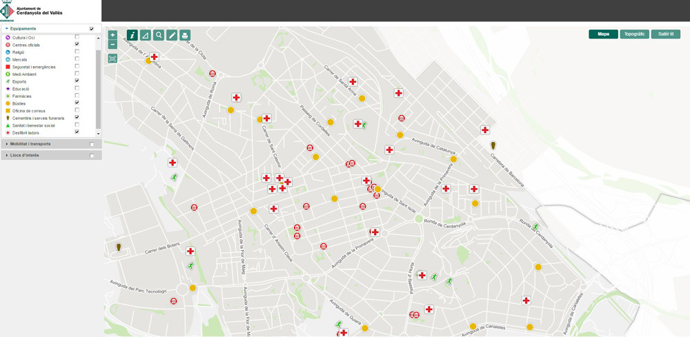 S'activa una versió millorada del Sistema d'Informació Geogràfica municipal