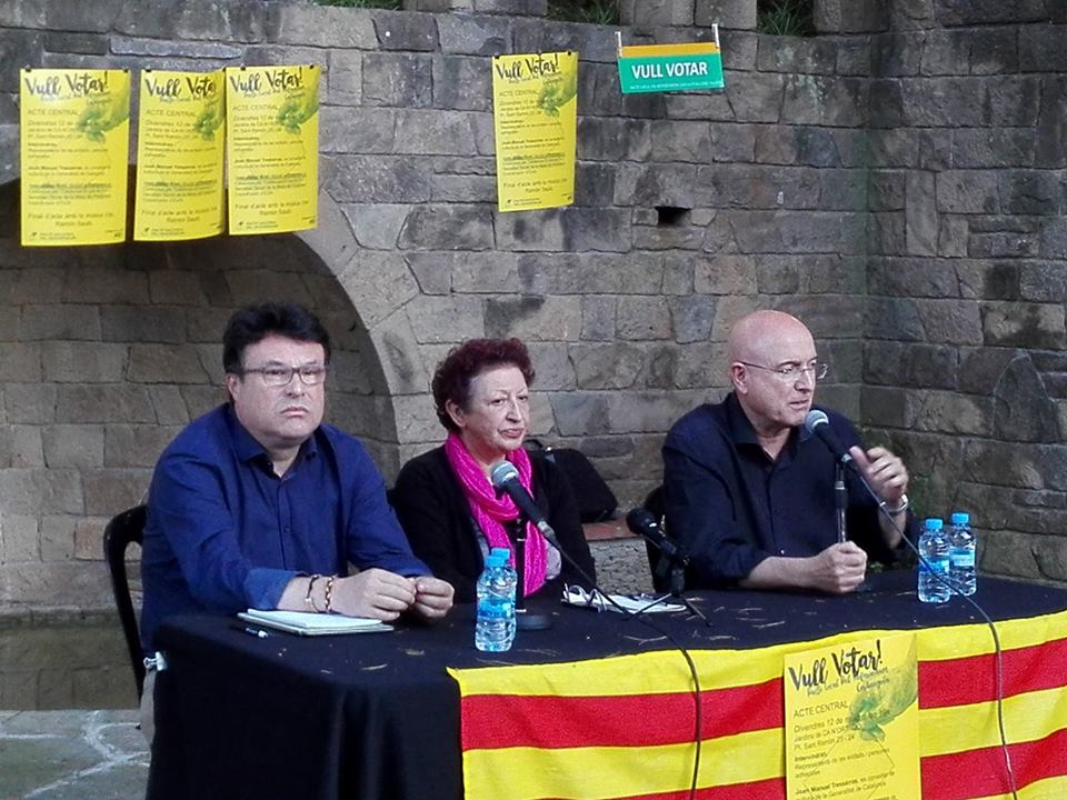 El Pacte Nacional pel Referèndum fa una crida per defensar la democràcia