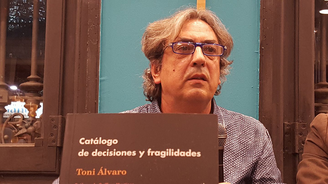 Toni Álvaro presenta a Montflorit el seu catàleg de decisions personals per fer un món millor