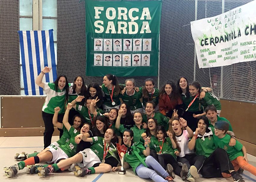 El fem 16 del Cerdanyola CH es queda a tocar el títol de campió de Catalunya