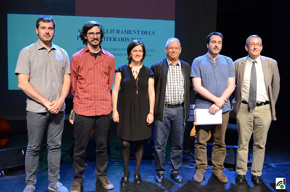 Gabriel Martínez, Joan Calsina i Martí Romaní, guanyadors dels Premis Literaris 2017