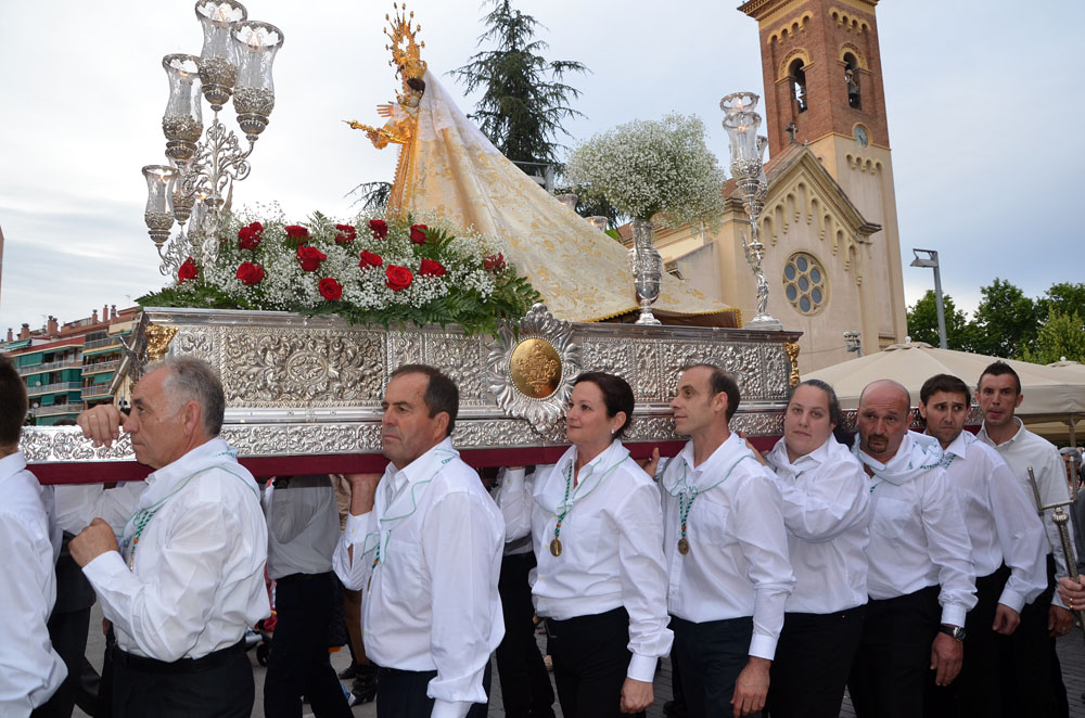 La romeria de la Virgen de la Antigua agermana Cerdanyola amb Hinojosa del Duque