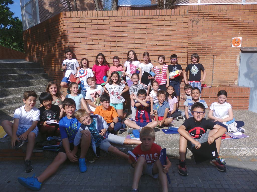 Programes escolars a Cerdanyola Ràdio. Escola Bellaterra grup 1