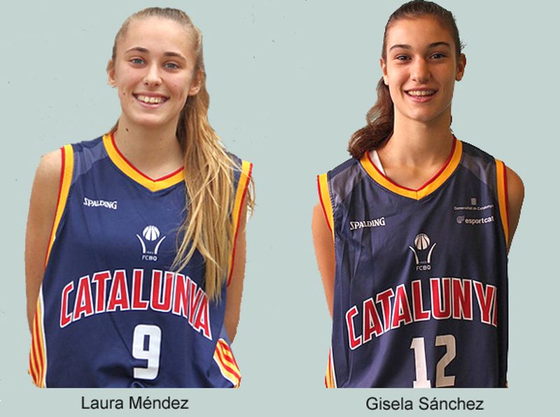 Laura Méndez i Gisela Sánchez millors jugadores  dels Campionat de Catalunya cadet i infantil de preferent