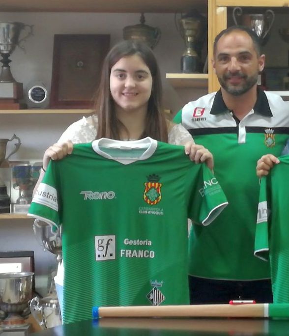 Noelia de la Peña es fa enrere i renova per l'Sfèric de Terrassa