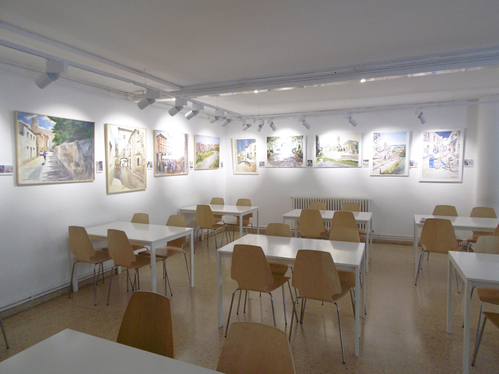 Pintura ràpida, mirada lenta, una exposició que convida a conèixer Catalunya