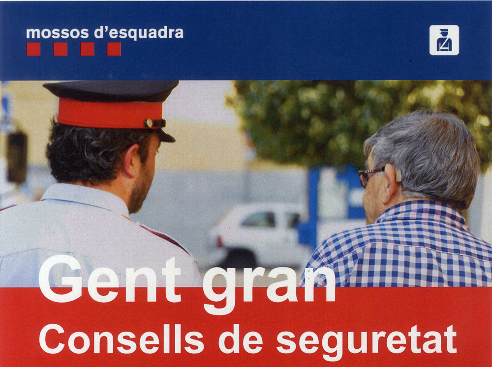 Els Mossos impulsen la campanya "Una pensió segura" per demanar a la gent gran estar alerta