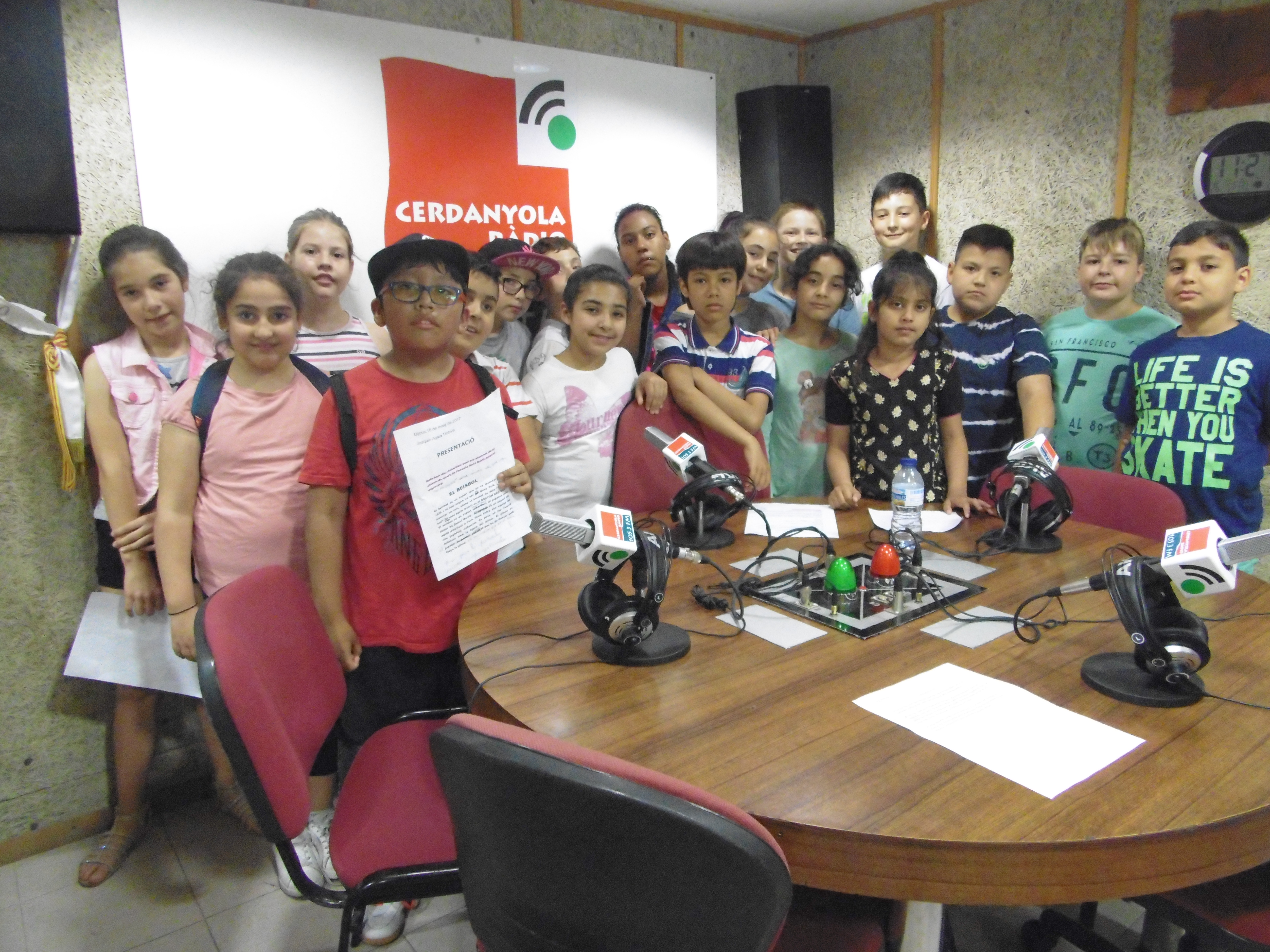 Comença l'emissió de programes escolars a Cerdanyola Ràdio