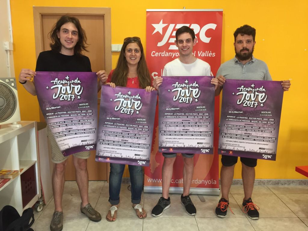 Les JERC de Cerdanyola conviden a la participació en l'Acampada Jove 2017