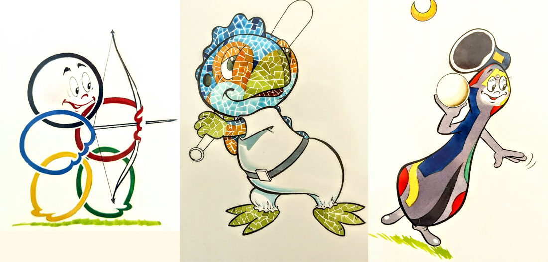 El MAC exposarà les mascotes que Beaumont va proposar per a Barcelona'92