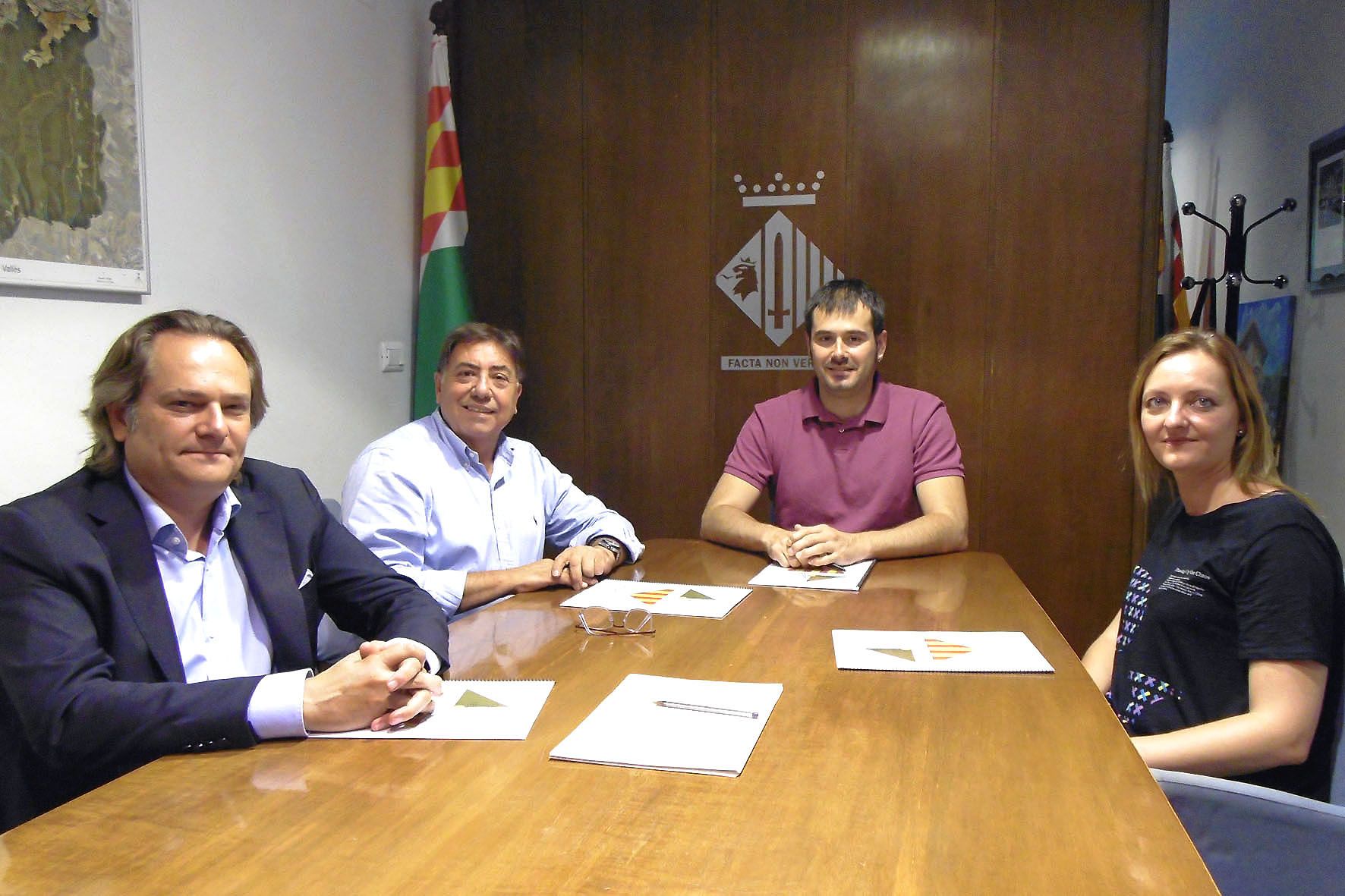 Recepció oficial a la nova junta directiva del Club Tennis Cerdanyola