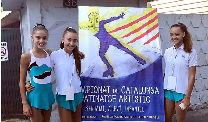 Bons resultats del Club de Patinatge al Campionat de Catalunya