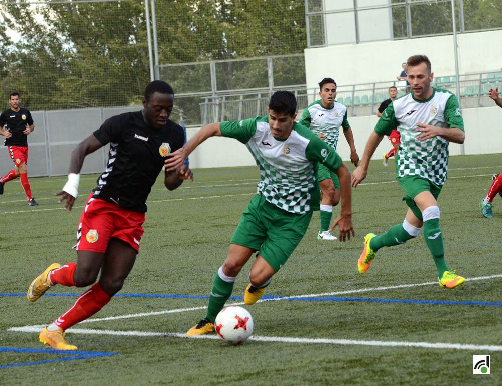 El Cerdanyola FC no va poder amb L'Hospitalet i cau per 0 a 5