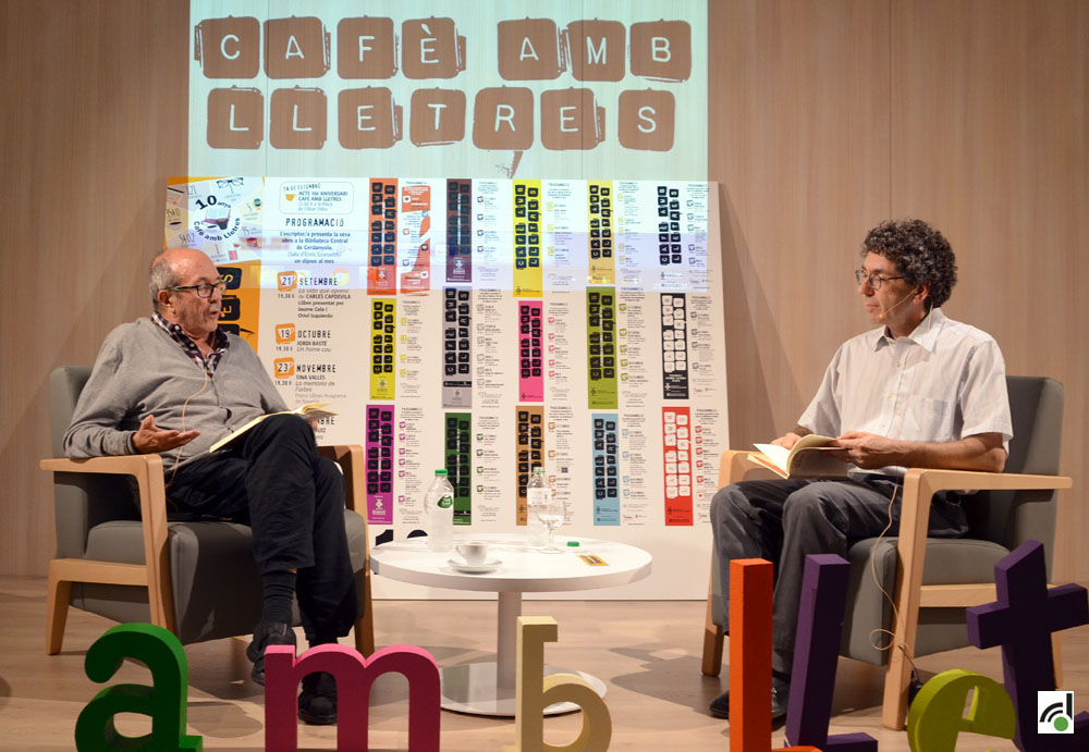Cafè amb Lletres recorda el llegat humà i professional d'en Carles Capdevila