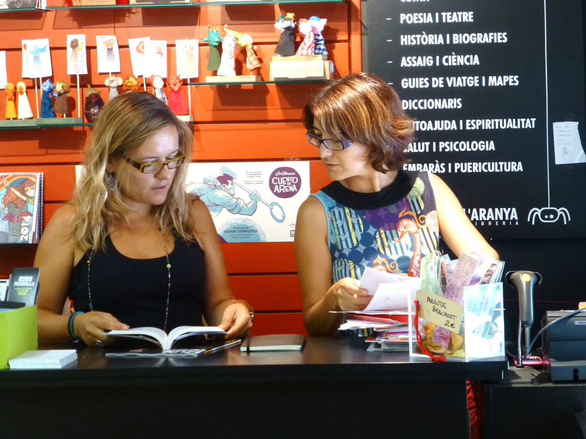 La llibreria L'Aranya guanya el primer concurs d’aparadors de La Setmana