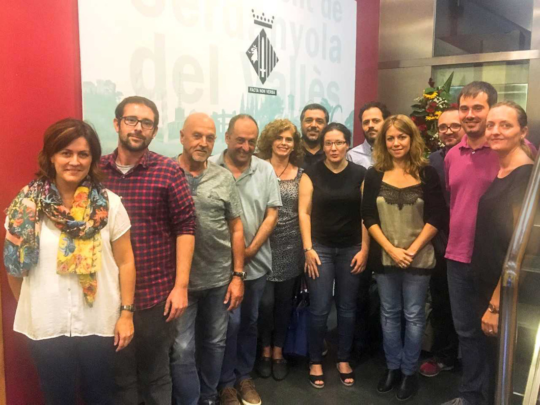 Els regidors de Compromís, ERC, PDeCAT, ICV/EUiA i MES mostren el seu suport a Escolà