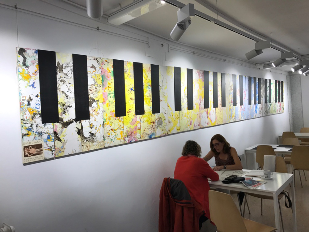 Exposició conjunta dels Artistes Plàstics al voltant del Blues al B'Art de l'Ateneu