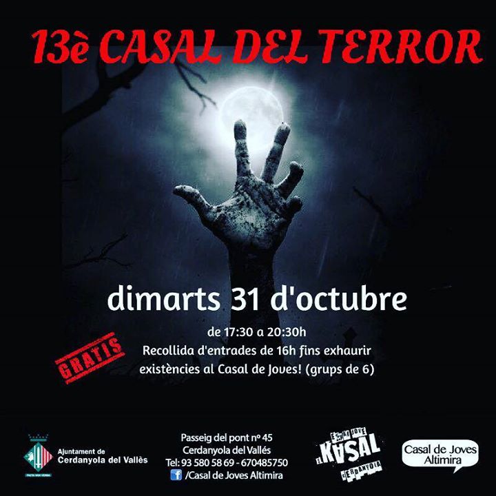 Torna el terror al Casal de Joves la vigília de Tots Sants
