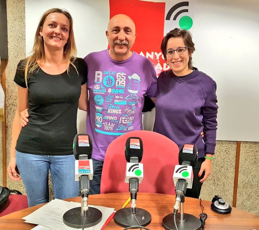Laura Benseny  i Contxi Haro parlen d’esports a Cerdanyola Ràdio