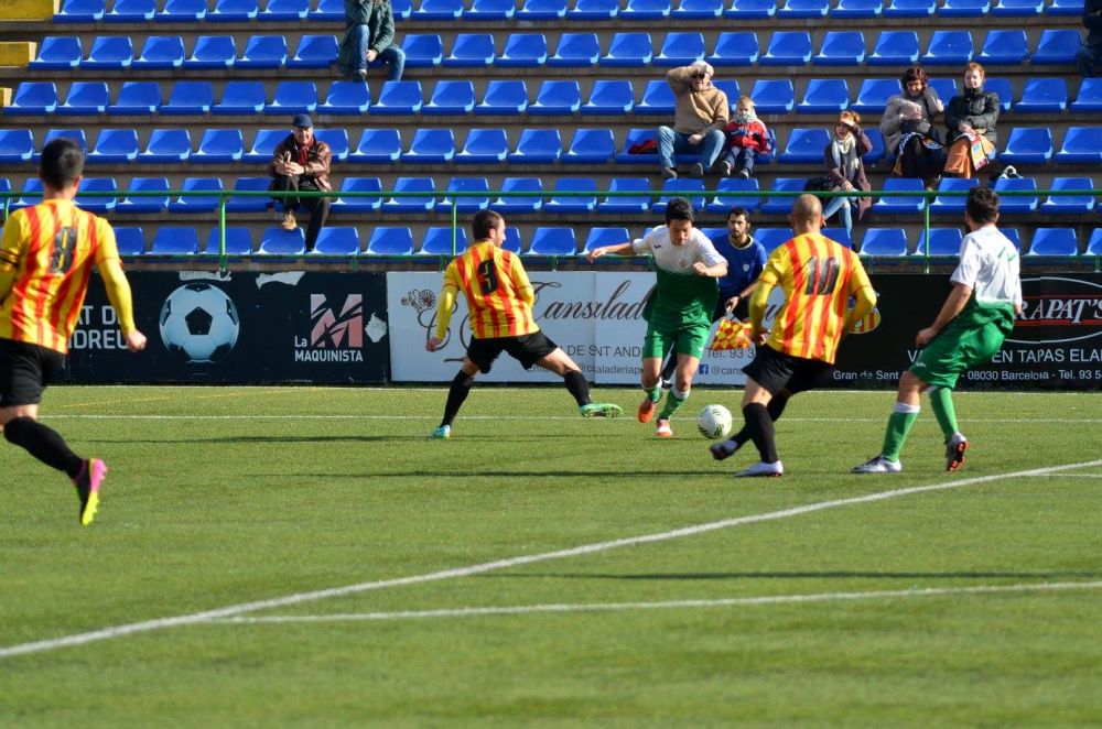 El Cerdanyola FC treu un empat de la seva visita al Narcís Sala