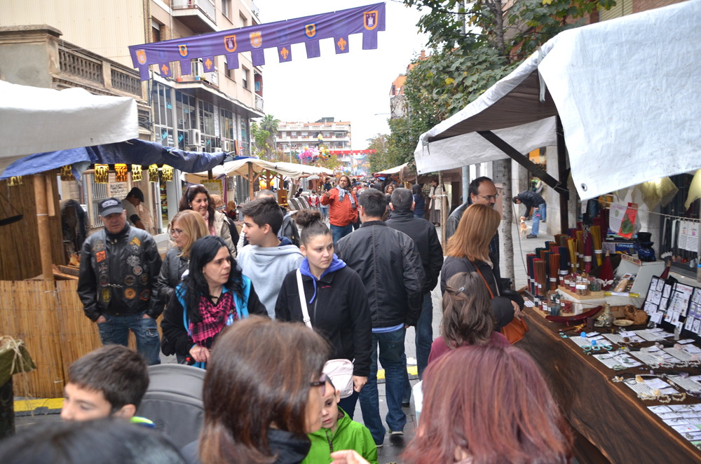 El Mercat Medieval s'instal·la a l'eix central de la Festa de Tardor