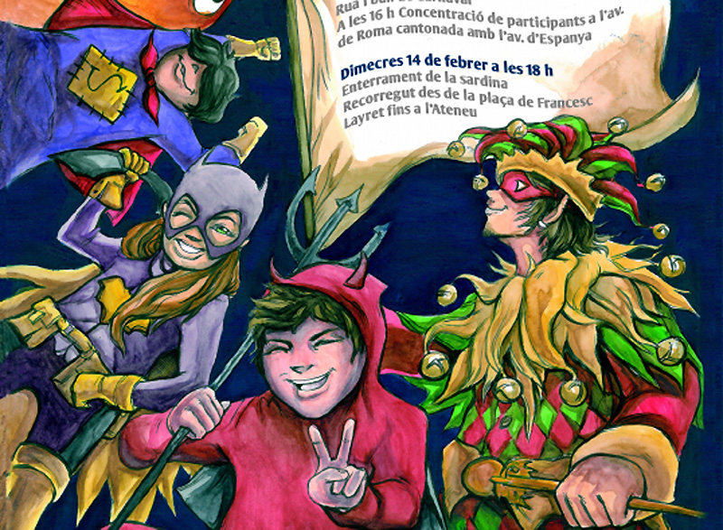 Cerdanyola ja espera l'arribada del Rei Carnestoltes