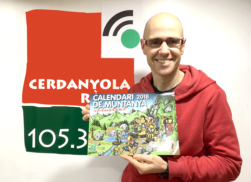 Edu Català publica un calendari il·lustrat de muntanya