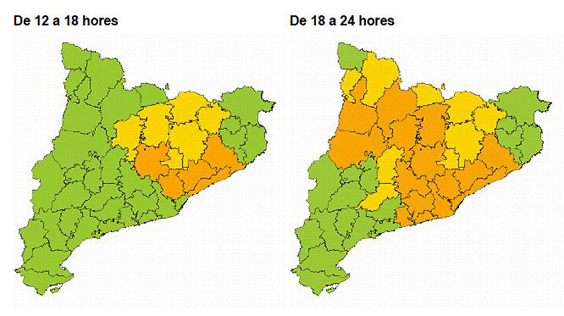 Protecció Civil activa la situació d'alerta per nevades