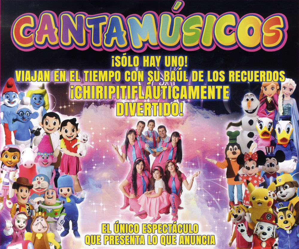L'espectacle 'Cantamúsicos' porta a l'Ateneu els personatges més populars del cinema i la televisió