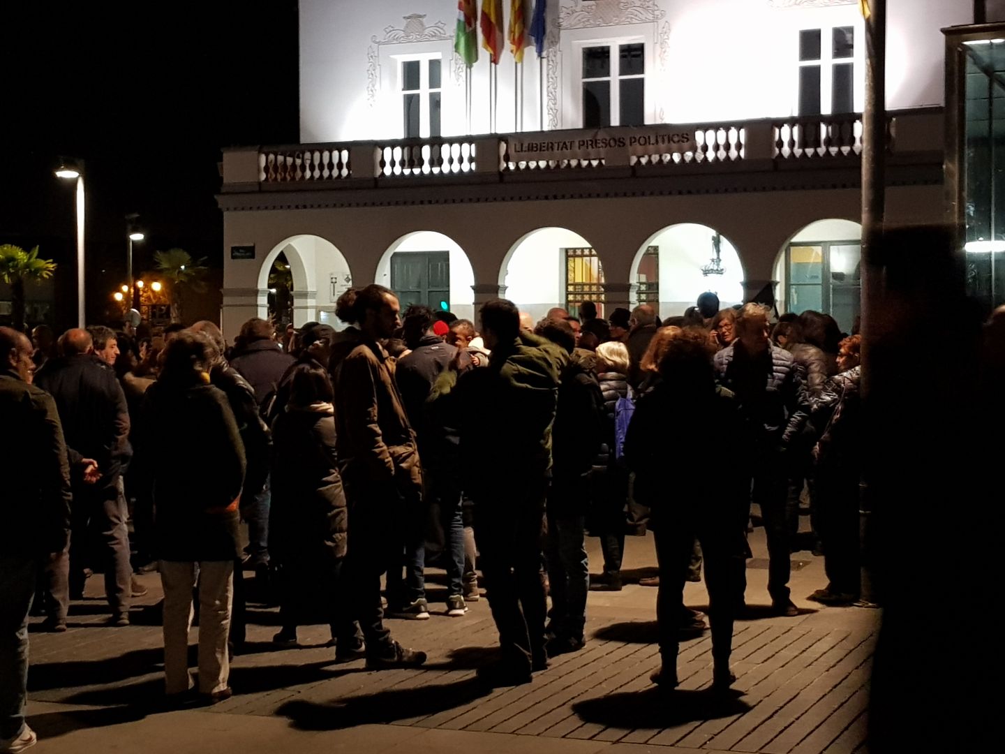 Concentracions de protesta contra els darrers empresonaments